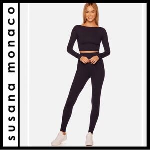Susana Monaco‎ essential black legging XS